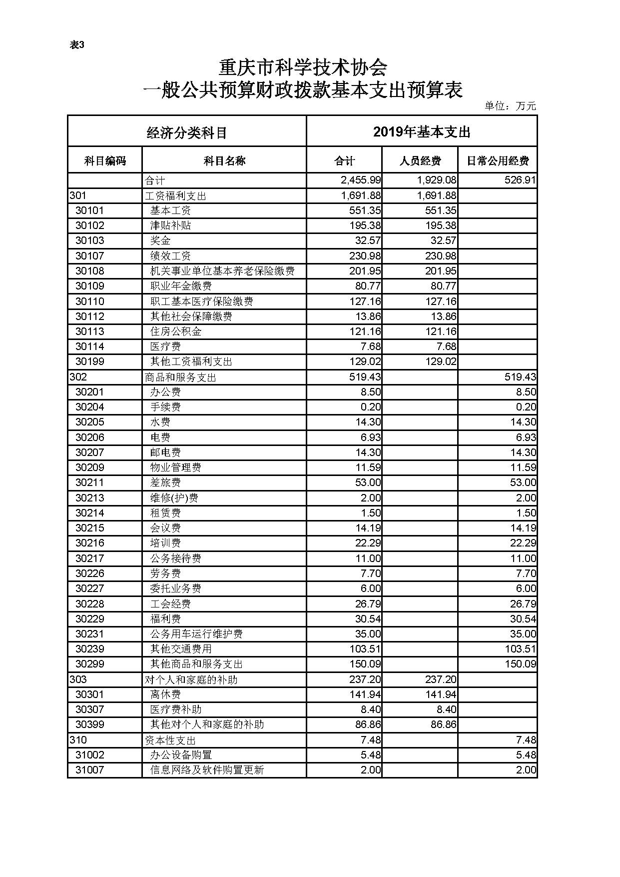 重庆市科学技术协会2019年部门预算公开表_页面_3